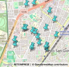 Mappa Viale Giacomo Matteotti, 20099 Sesto San Giovanni MI, Italia (0.468)