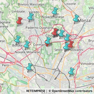 Mappa Via Roma, 20091 Bresso MI, Italia (4.294)
