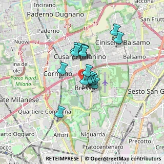 Mappa Via Roma, 20091 Bresso MI, Italia (1.16563)