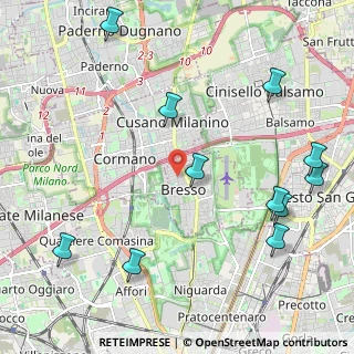 Mappa Via Roma, 20091 Bresso MI, Italia (2.66455)