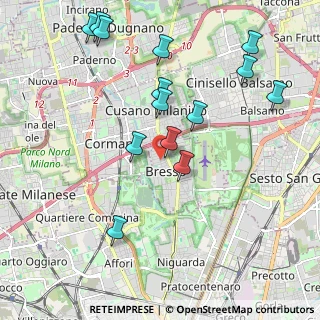 Mappa Via Roma, 20091 Bresso MI, Italia (2.20143)