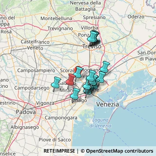 Mappa Via S. Pertini, 30030 Martellago VE, Italia (10.297)