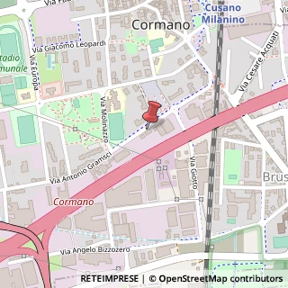 Mappa Via Antonio Gramsci, 21, 20032 Cormano, Milano (Lombardia)