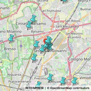 Mappa Via Parma, 20099 Sesto San Giovanni MI, Italia (2.6205)