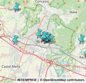 Mappa Corsetto Sant'Agata, 25122 Brescia BS, Italia (3.46571)