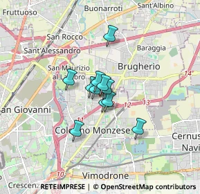 Mappa Via Domenico Cimarosa, 20093 Cologno Monzese MI, Italia (0.90364)