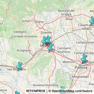 Mappa Pza. Pontelandolfo, 36100 Vicenza VI, Italia (33.72467)