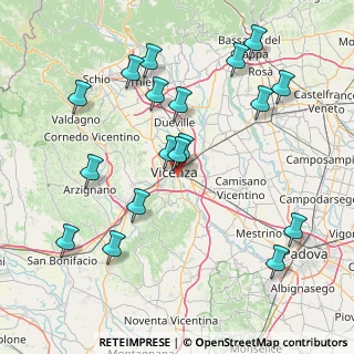 Mappa Pza. Pontelandolfo, 36100 Vicenza VI, Italia (17.50389)