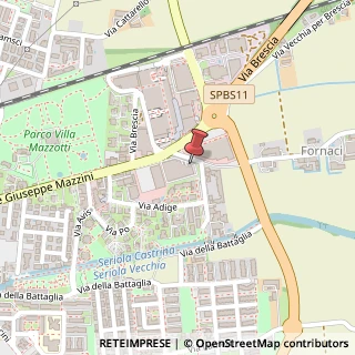 Mappa Via Brescia, 28, 25032 Chiari, Brescia (Lombardia)