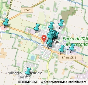 Mappa Via Nino Bixio, 20065 Inzago MI, Italia (0.671)