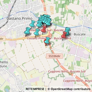 Mappa SP31, 20012 Castano Primo MI, Italia (0.88889)