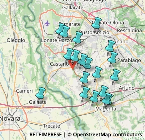 Mappa SP31, 20012 Castano Primo MI, Italia (6.67474)