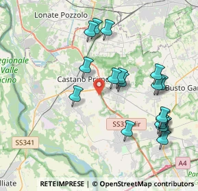 Mappa SP31, 20012 Castano Primo MI, Italia (4.04167)