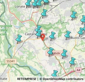 Mappa SP31, 20012 Castano Primo MI, Italia (5.366)