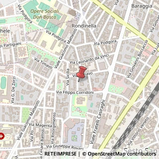 Mappa Via Palermo, 20, 20099 Sesto San Giovanni, Milano (Lombardia)