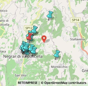 Mappa Via Preperchiusa, 37024 Negrar di Valpolicella VR, Italia (1.7815)