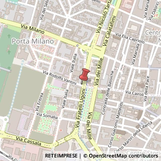 Mappa Via Rodolfo Vantini,  3, 25126 Brescia, Brescia (Lombardia)