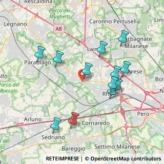 Mappa Via Enrico Mattei, 20010 Pogliano Milanese MI, Italia (3.85083)