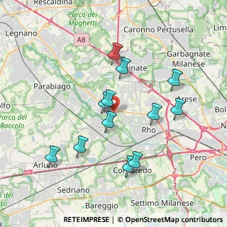 Mappa Via Enrico Mattei, 20010 Pogliano Milanese MI, Italia (3.51583)