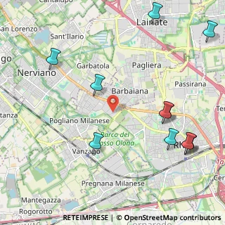 Mappa Via Enrico Mattei, 20010 Pogliano Milanese MI, Italia (2.86417)