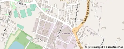 Mappa Martellago
