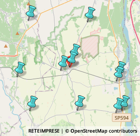 Mappa Via Mazzini, 13040 Rovasenda VC, Italia (4.74667)