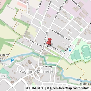 Mappa Via Pastori,  5, 20010 Pogliano Milanese, Milano (Lombardia)