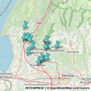Mappa Viale Verona, 37022 Fumane VR, Italia (6.09733)