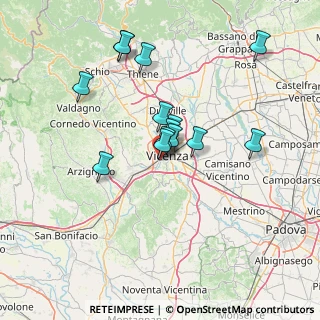 Mappa Via G. Maganza, 36100 Vicenza VI, Italia (11.99929)