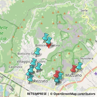 Mappa Via Massiago, 25082 Botticino BS, Italia (2.56375)