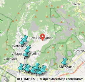 Mappa Via Massiago, 25082 Botticino BS, Italia (2.83286)