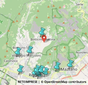 Mappa Via Massiago, 25082 Botticino BS, Italia (2.77167)