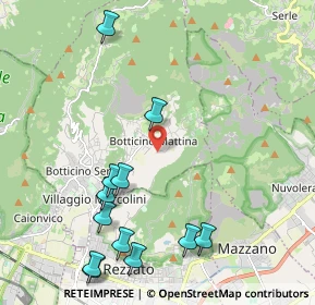 Mappa Via Massiago, 25082 Botticino BS, Italia (2.50333)