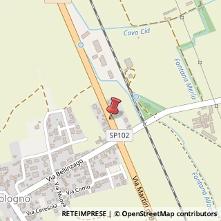 Mappa Via Belvedere,  5, 28010 Caltignaga, Novara (Piemonte)