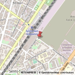 Mappa Via Giuseppe Mazzini, 8, 20099 Sesto San Giovanni, Milano (Lombardia)