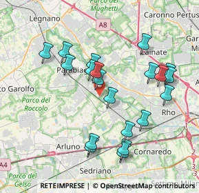 Mappa Via Oceano, 20014 Nerviano MI, Italia (3.7525)