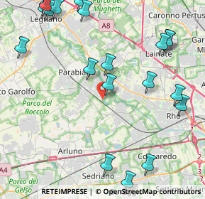 Mappa Via Oceano, 20014 Nerviano MI, Italia (5.6255)