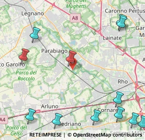 Mappa Via Oceano, 20014 Nerviano MI, Italia (7.479)