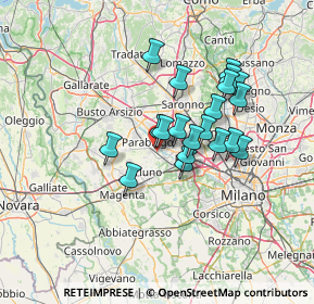 Mappa Via Torino, 20014 Nerviano MI, Italia (10.8815)