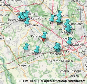 Mappa Via Oceano, 20014 Nerviano MI, Italia (7.8685)