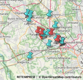 Mappa Via Torino, 20014 Nerviano MI, Italia (5.92053)