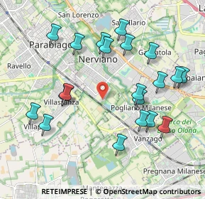 Mappa Via Torino, 20014 Nerviano MI, Italia (2.0935)