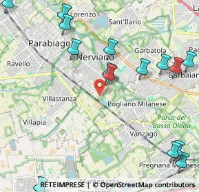 Mappa Via Oceano, 20014 Nerviano MI, Italia (2.80733)