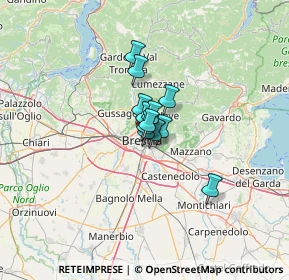 Mappa Via Giovanni Piamarta, 25121 Brescia BS, Italia (5.60417)