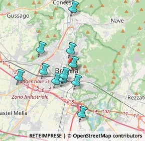 Mappa Via Giovanni Piamarta, 25121 Brescia BS, Italia (4.13571)