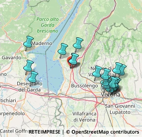 Mappa Via Del Lavoro, 37010 Cavaion Veronese VR, Italia (16.0715)