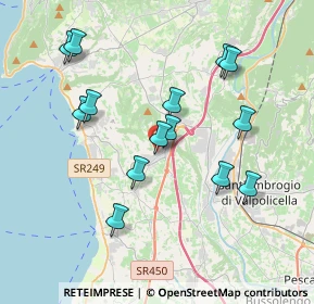 Mappa Via Roma, 37010 Cavaion Veronese VR, Italia (3.69714)