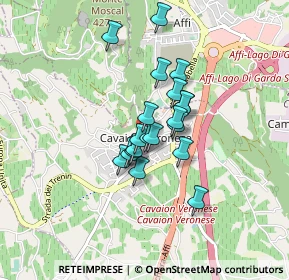 Mappa Via Del Lavoro, 37010 Cavaion Veronese VR, Italia (0.576)