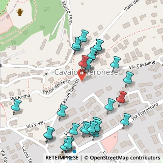 Mappa Via Del Lavoro, 37010 Cavaion Veronese VR, Italia (0.14286)