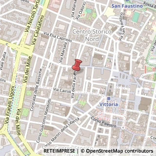 Mappa Via della Pace, 8/A, 25122 Brescia, Brescia (Lombardia)